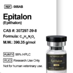 Epitalon peptide vial for research