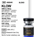 Klow Blend (BPC-157, TB-500, KPV, GHK-Cu) 80mg