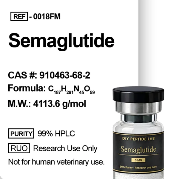 Semaglutide 10mg research peptide
