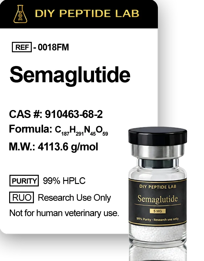 Semaglutide 10mg research peptide