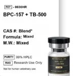 BPC-157 and TB-500 peptide blend vial