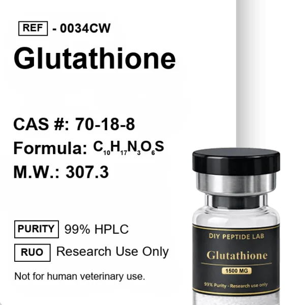 Glutathione research compound by DIY Peptide Lab