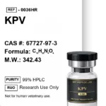 KPV peptide vial
