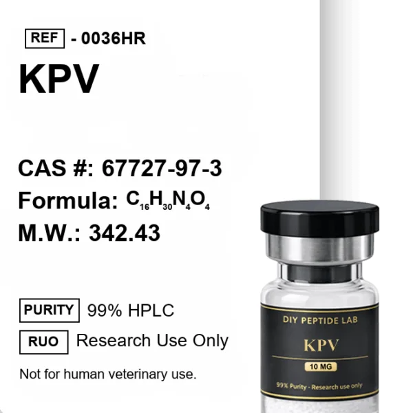 KPV peptide vial