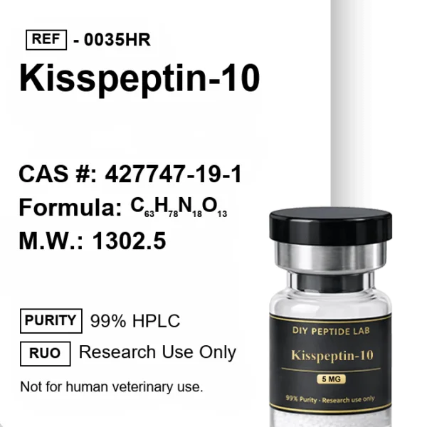 Kisspeptin-10 peptide vial