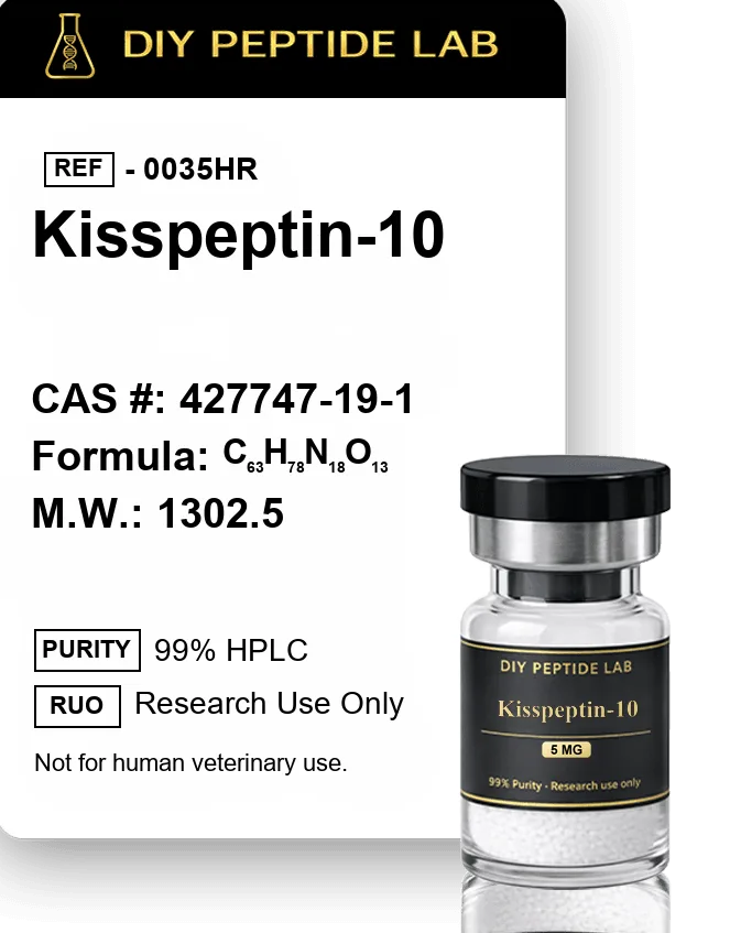 Kisspeptin-10 peptide vial