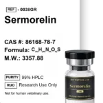 Sermorelin research peptide by DIY Peptide Lab