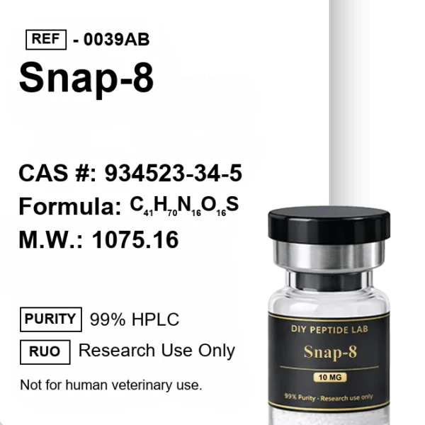 SNAP-8 peptide vial
