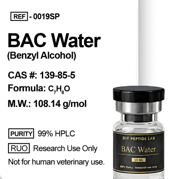 diy bac water High-Purity Peptides You Can Trust