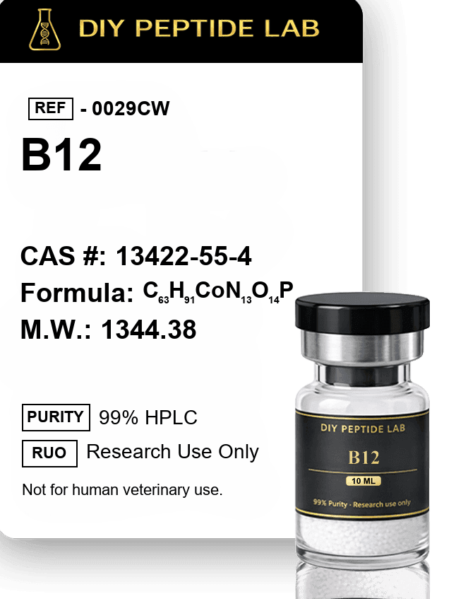 B12 research compound by DIY Peptide Lab