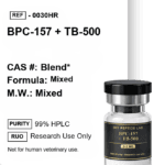 BPC-157 and TB-500 peptide blend vial