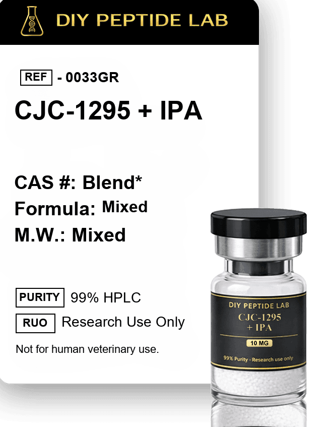 CJC-1295 + IPA_10mg_formula CJC-1295 no DAC Ipamorelin blend