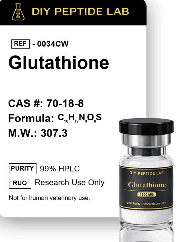 Glutathione research compound by DIY Peptide Lab