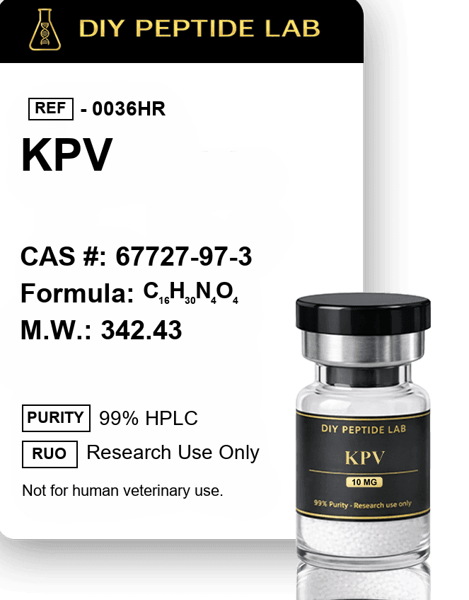 KPV peptide vial