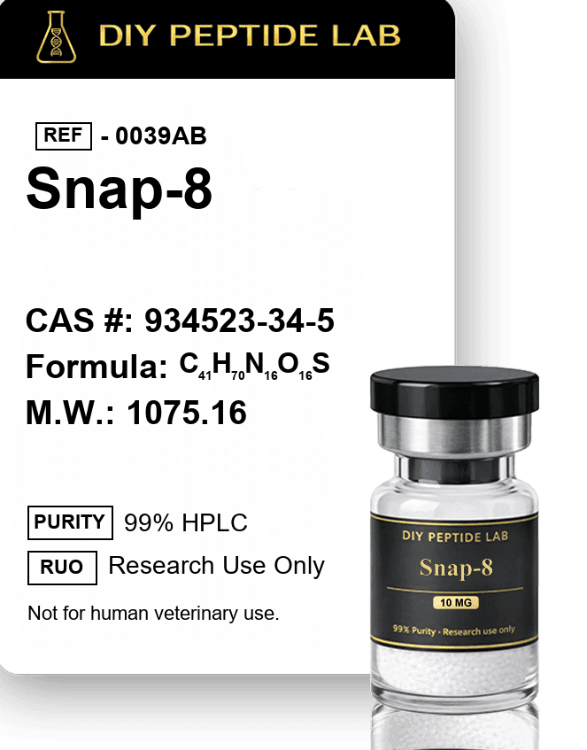 SNAP-8 peptide vial